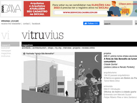 'vitruvius.com.br' screenshot