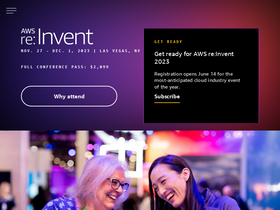 'awsevents.com' screenshot