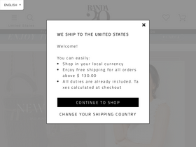 'randa.jp' screenshot