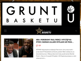 'gwiazdybasketu.pl' screenshot