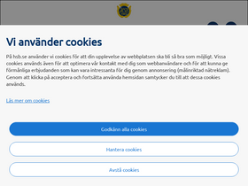 'redaktor.hsb.se' screenshot