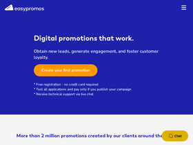 'easypromosapp.com' screenshot