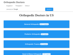 'orthopedic.io' screenshot