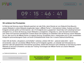 'pyur.com' screenshot