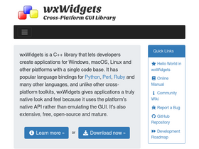 'wxwidgets.org' screenshot