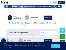 'forie.com' screenshot