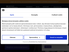 'instytutkryptografii.pl' screenshot