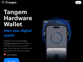 'tangem.com' screenshot