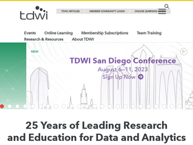 'tdwi.org' screenshot