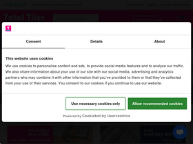 'totaltiles.co.uk' screenshot