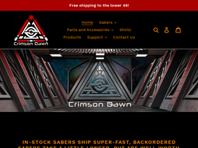 'crimsondawn.com' screenshot