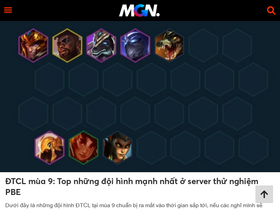 'mgn.vn' screenshot