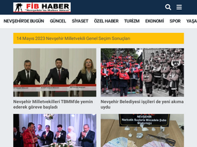 'fibhaber.com' screenshot