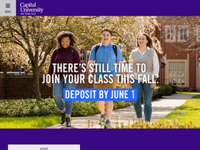 'capital.edu' screenshot