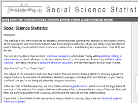 'socscistatistics.com' screenshot