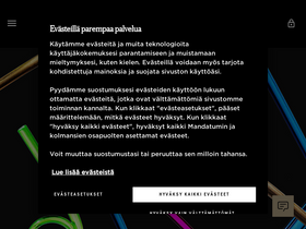 'mandatumlife.fi' screenshot