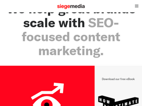 'siegemedia.com' screenshot