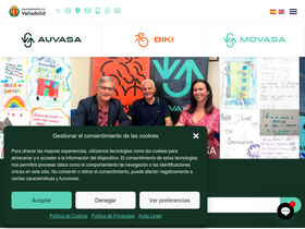 'auvasa.es' screenshot