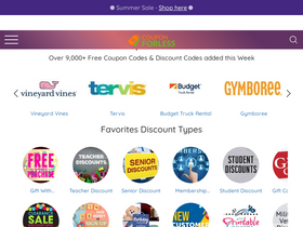 'couponforless.com' screenshot