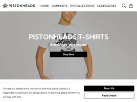 PistonHeads homepage screenshot