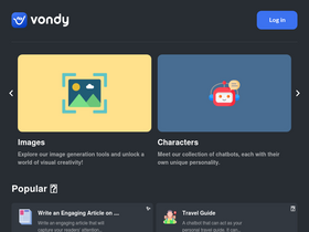 Vondy AI - AI creativity assistant