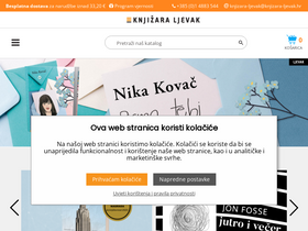 'ljevak.hr' screenshot