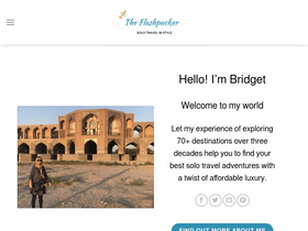 'theflashpacker.net' screenshot