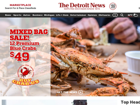 'detroitnews.com' screenshot