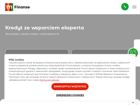 'mfinanse.pl' screenshot