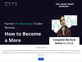 'g7fxfreetraining.com' screenshot