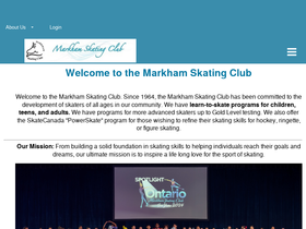 markhamskatingclub.com
