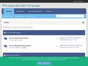'wilderssecurity.com' screenshot