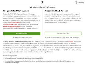 'faz.net' screenshot