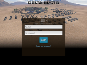 'deltawars.com' screenshot