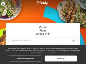 'foody.com.cy' screenshot