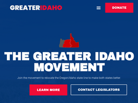 'greateridaho.org' screenshot