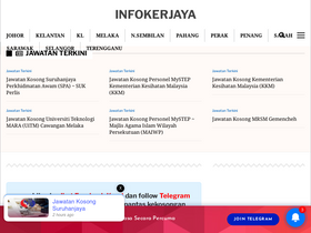 'infokerjaya.org' screenshot