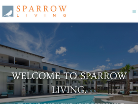 'sparrowliving.com' screenshot