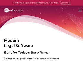 'rocketmatter.com' screenshot
