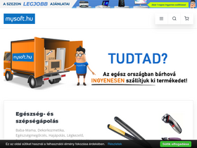 'mysoft.hu' screenshot