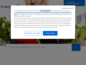 'chezmoi.leclerc' screenshot