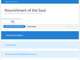 'khutbah.info' screenshot