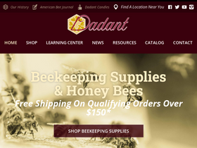 'dadant.com' screenshot