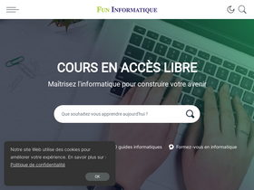 'funinformatique.com' screenshot
