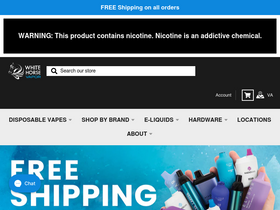 'vapewh.com' screenshot