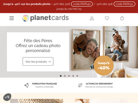 'planet-cards.com' screenshot