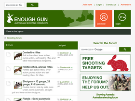 'enoughgun.com' screenshot