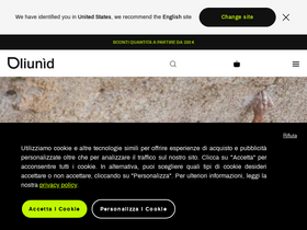 'oliunid.it' screenshot