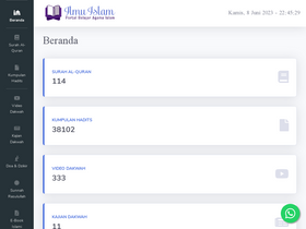 'ilmuislam.id' screenshot