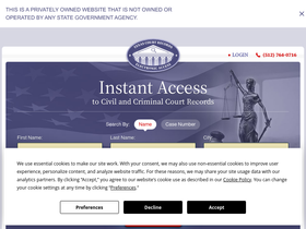 texascourtrecords.us